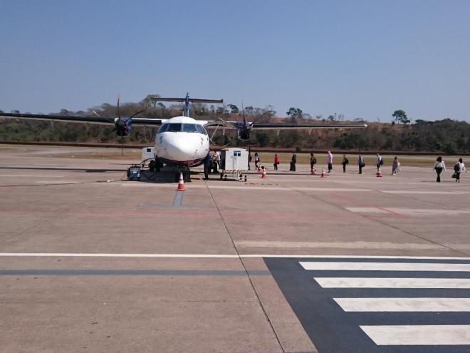 O aeroporto regional está em funcionamento desde 1959 e foi fechado em maio deste ano para reforma 