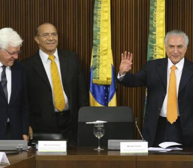 O presidente Michel Temer preside reunião do Conselho do Programa de Parcerias de Investimentos (PPI), no Palácio do Planalto.
