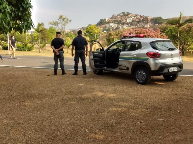A Patrulha Família no Parque funciona diariamente com o objetivo de fazer a vigilância do patrimônio público