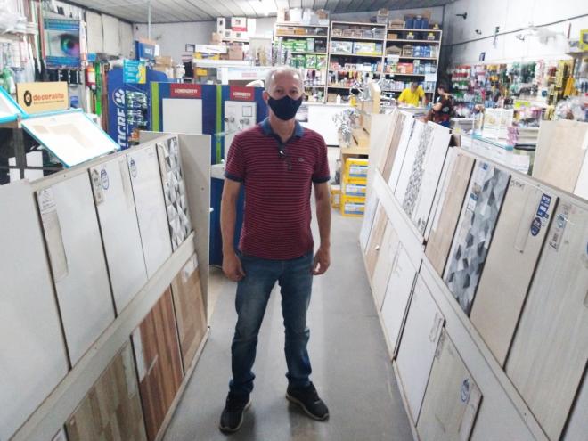 Anacleto Humberto revelou que, durante a pandemia, houve um aumento entre 20% e 40% da demanda por materiais de construção