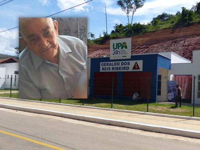 Divino da Silva Braga tinha 78 anos, chegou a ser socorrido com vida, mas não resistiu  morreu 