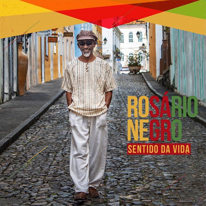 A capa do novo single autoral do cantor e compositor Rosário Negro