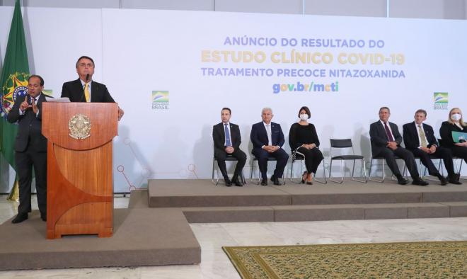 Resultado de estudo clínico foi anunciado em cerimônia no Planalto