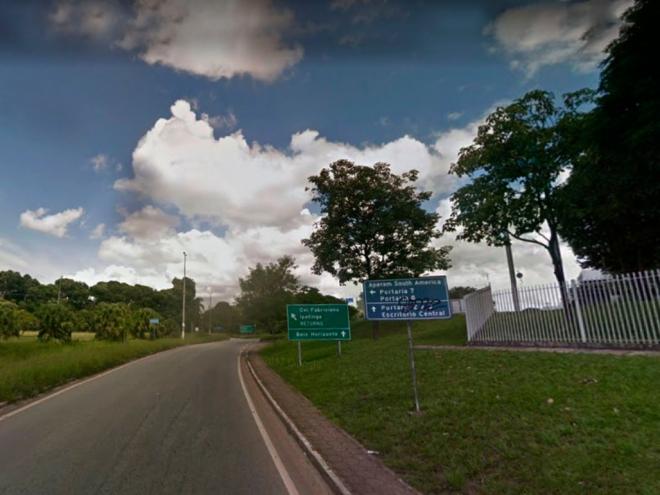 Assaltante pongou em carreta quando veículo passou pelo trevo Sinergia