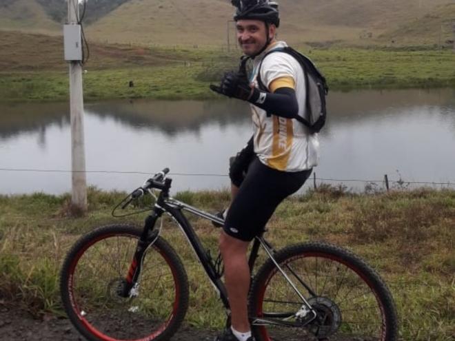 O ciclista Maurício Lopes salientou que a prática de pedalar proporciona diversos benefícios 