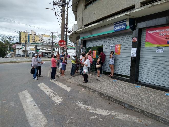 Agência da Copasa em Ipatinga já havia sido aberta na última semana