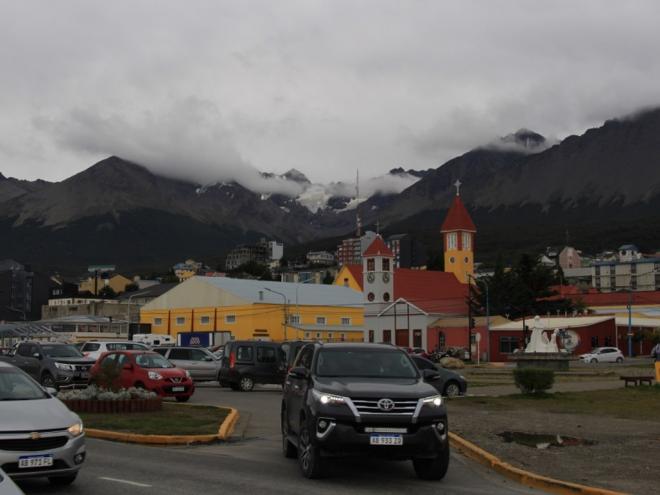 Ushuaia, na província da Terra do Fogo: depois de sete meses de isolamento radical Argentina volta a receber turistas 