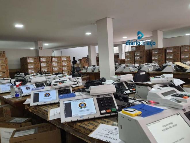 Na comarca eleitoral de Ipatinga existem 677 urnas eletrônicas