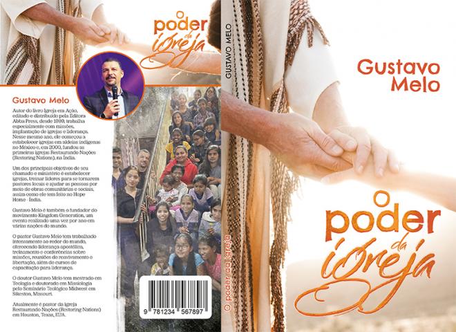 A capa do novo livro do escritor, teólogo e missionário Gustavo Melo