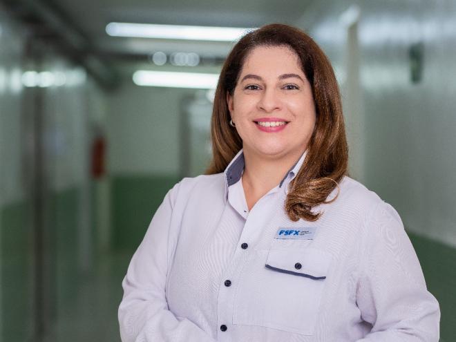 Alessandra de Sousa Andrade Martins é a responsável técnica e assistencial do HMVB