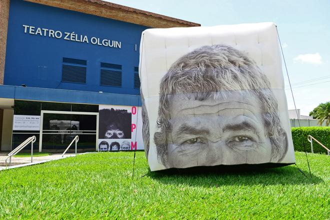 Exposição pode ser vista no espaço do teatro Zélia Olguin, no Cariru