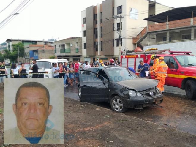 Advair morreu com a queda do carro na avenida Colatina, no Caravelas
