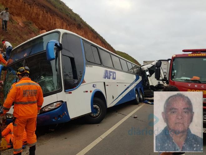 Reinaldo era uma das vítimas feridas no acidente ocorrido na BR-381