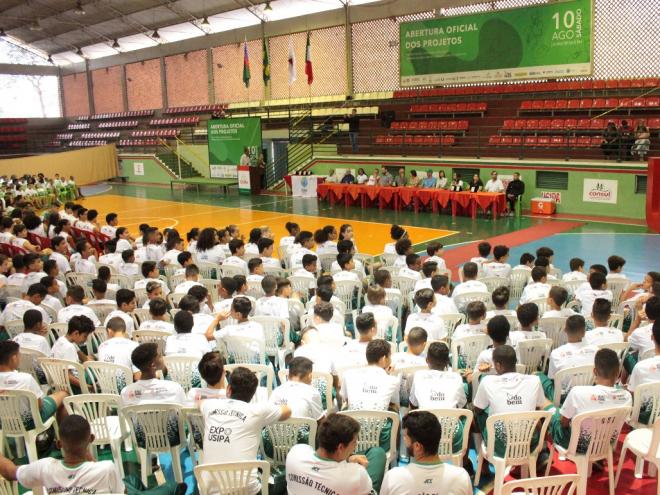Em 2019, cerca de 500 atletas foram beneficiados com os projetos