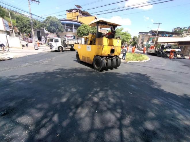 As obras previstas pelo programa seguem sendo executadas no município