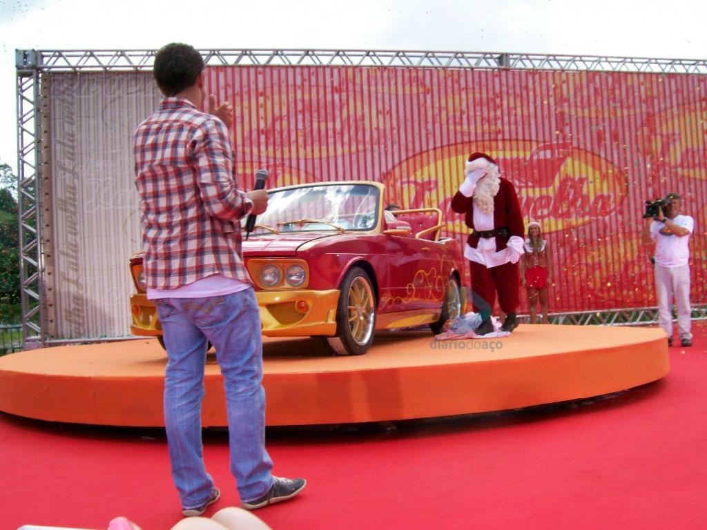 Em novembro de 2010, a Brasília 76, foi transformada no Carro do Papai Noel de Marliéria, a partir de uma ação do quadro Lata Velha, do programa Caldeirão do Huck 
