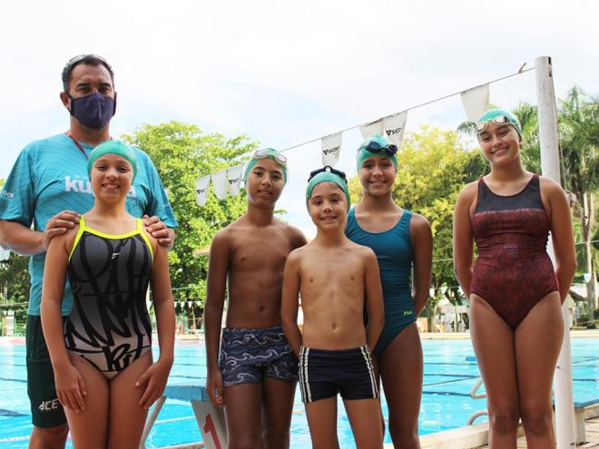 Com o técnico Alexandre Watanabe, os atletas participarão do primeiro campeonato nacional