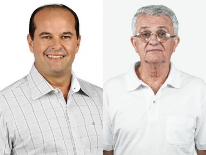 Conforme pesquisa, André Merlo (à esquerda) é favorito para vencer Dr. Luciano, em Governador Valadares 