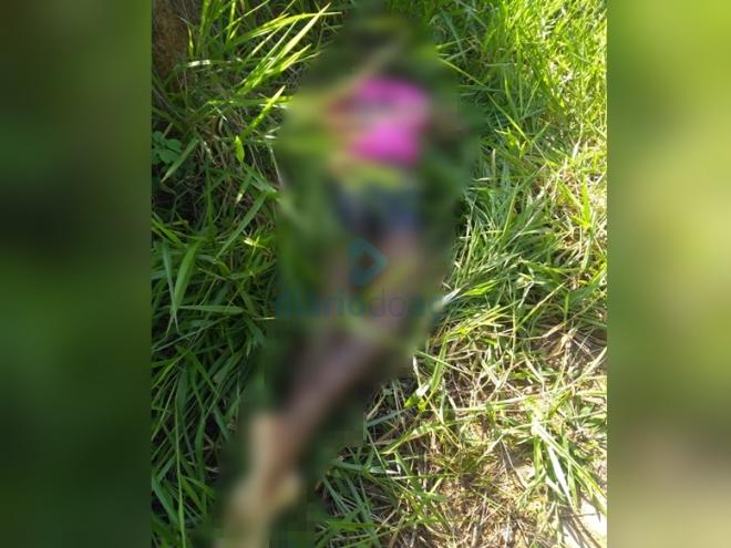 O corpo foi encontrado em um matagal na zona rural de Santana do Paraíso