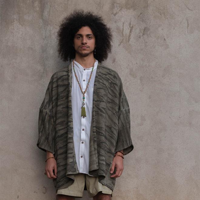 Look da marca Manui Brasil, mostrada na Brasil Eco Fashion