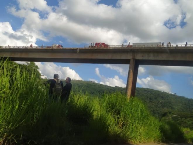 Ponte Torta volta a ser palco de trágico acidente