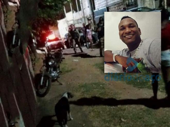 Isaías Lopes foi chamado na noite de domingo, na porta de casa e recebido a tiros por assassino 