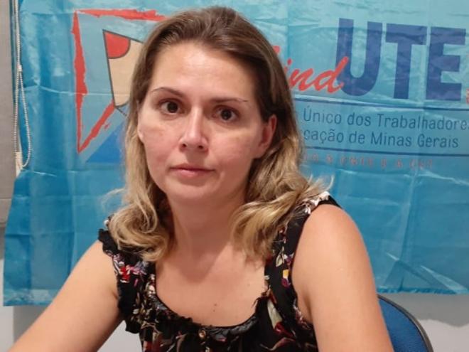  Isaura Azevedo Carvalho é diretora do SindUte Ipatinga