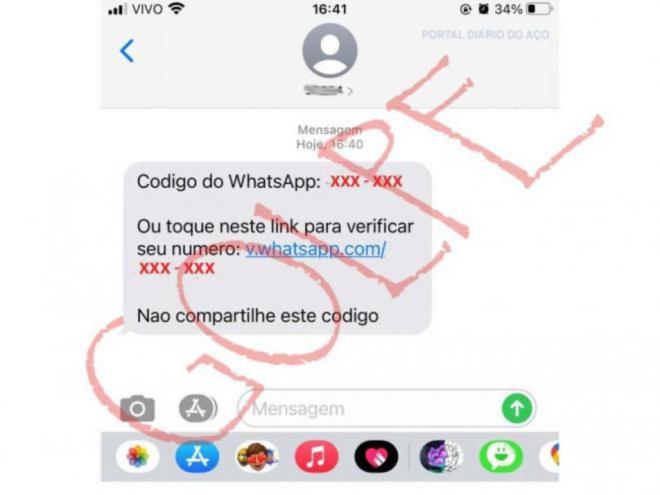 Objetivo dos criminosos é convencer as vítimas a informar os seis dígitos da verificação do aparelho