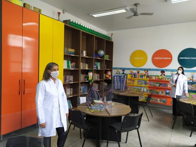 Rede municipal vem preparando o retorno das aulas presenciais desde o começo deste mês 