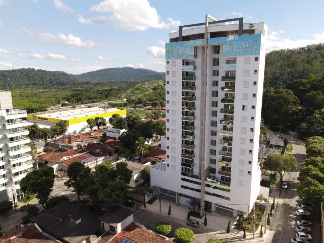 Vogue Residence tem 2 apartamentos por andar, de 3 quartos com suíte, além de duas coberturas