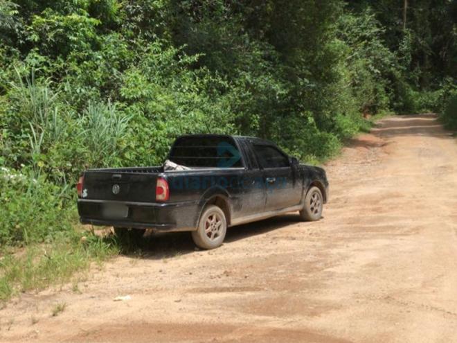 O veículo da vítima foi achado parado na estrada de acesso a Bocaina