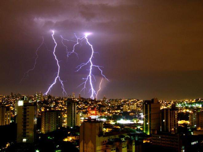 As características geográficas e meteorológicas de Minas Gerais são os motivos para a grande incidência de descargas atmosféricas
