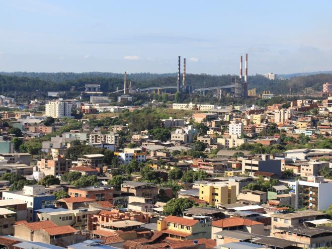Um dos bairros que tiveram queda de energia elétrica foi o Iguaçu 