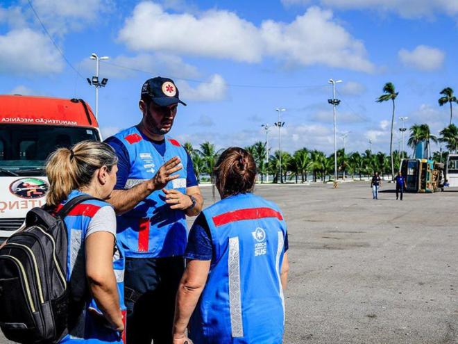No total, 38 profissionais foram disponibilizados aos dois estados