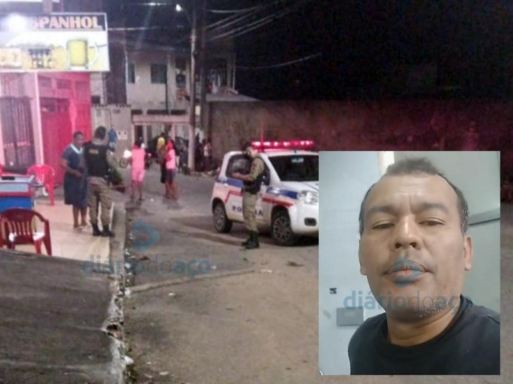 O equatoriano Alvario Farro, conhecido como Espanhol, foi baleado dentro de seu bar no Limoeiro, em Timóteo