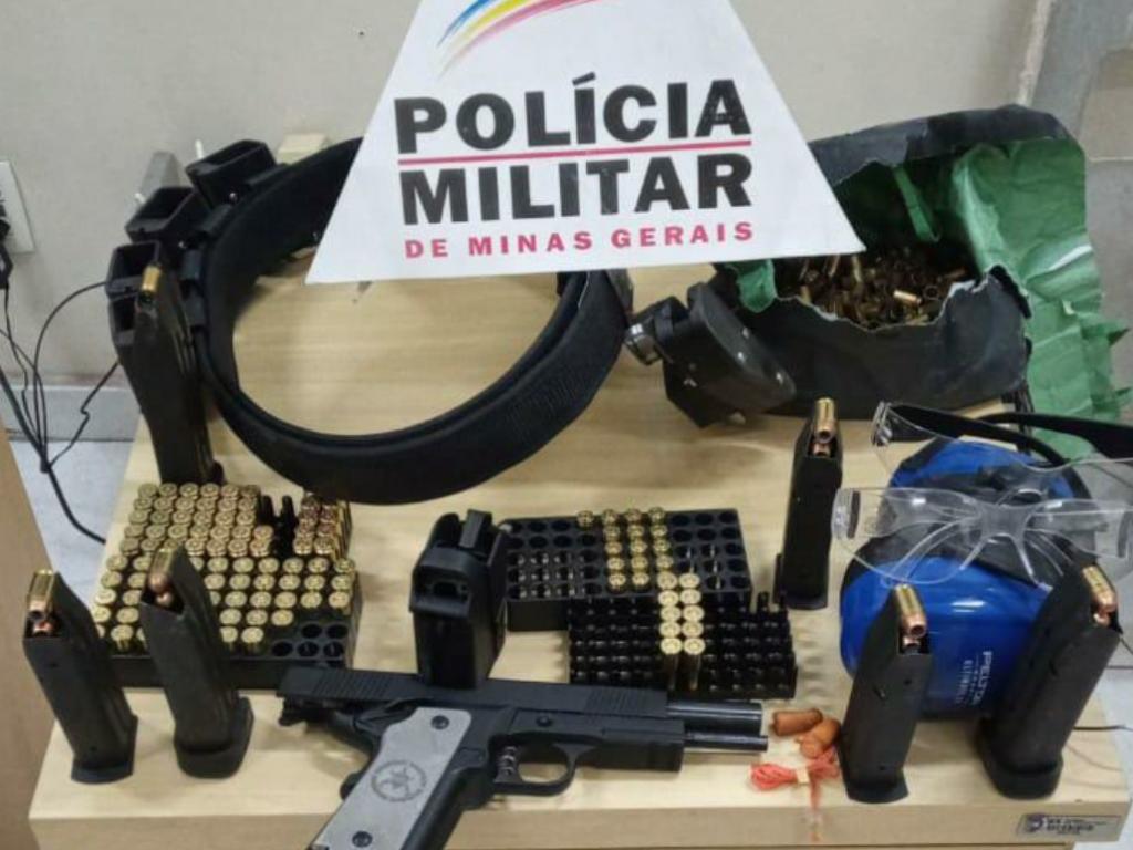 Prisão de homem e materiais foi realizada no bairro Cariru