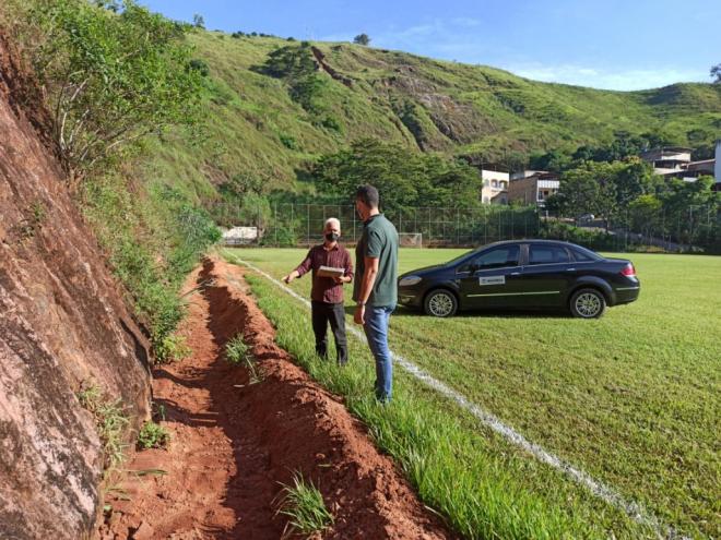 Secretário reconhece a importância do campo para o futebol em Ipatinga e anuncia que providências já foram encaminhadas