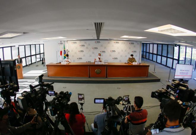 Detalhamento da Onda Roxa, na manhã desta terça-feira, pelo governo de Minas Gerais 
