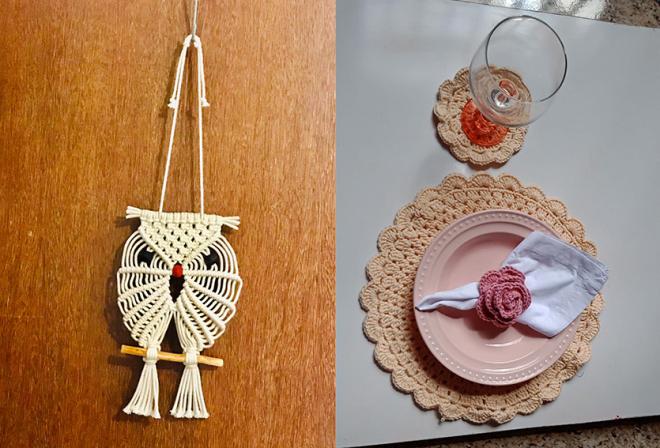 O espaço Casa Matizes oferece objetos decorativos, de cama, mesa e banho