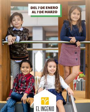 Imagem da campanha do shopping El Ingenio, da qual Pedro participou