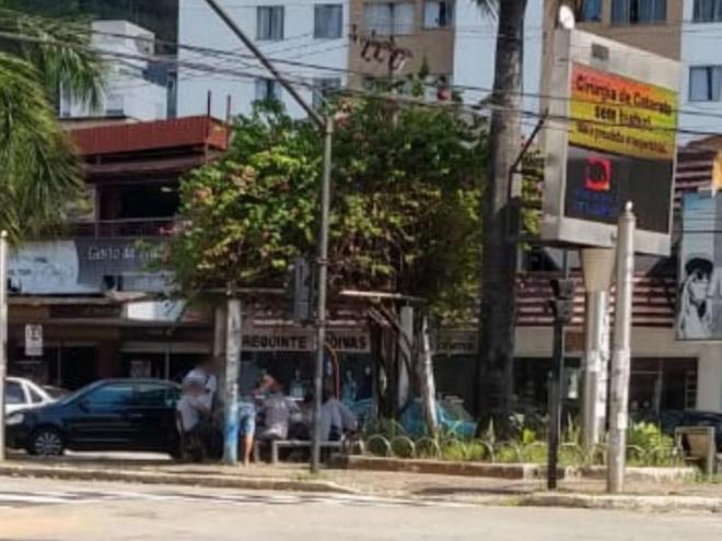 Situação foi flagrada por leitores do Diário do Aço