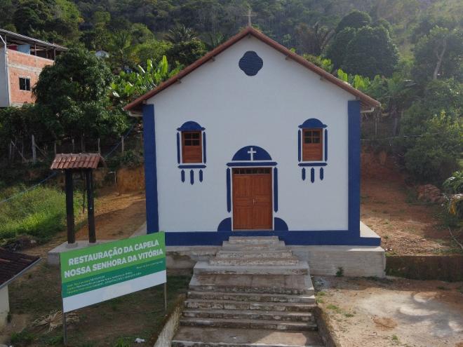 Igreja é uma das primeiras construídas em Coronel Fabriciano