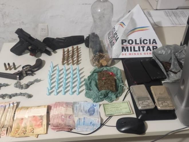 O menor e os materiais encontrados foram encaminhados à delegacia
