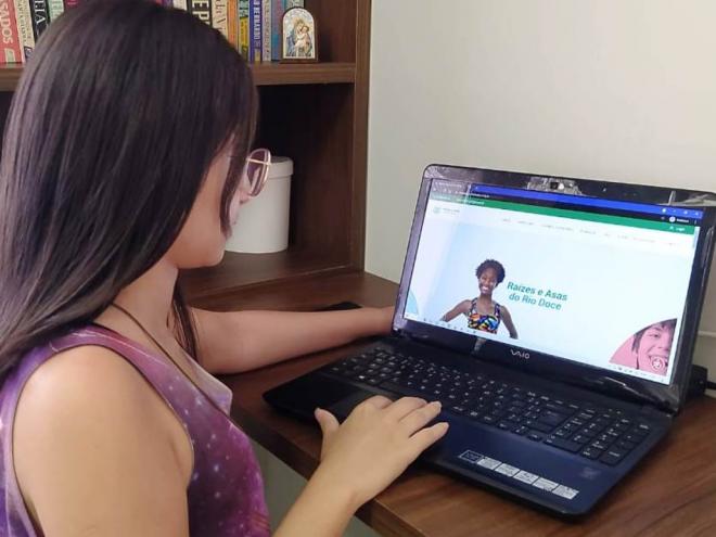 Atividades são feitas de forma remota por causa da pandemia
