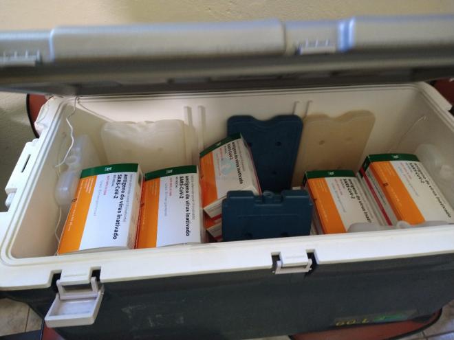 A chegada de uma nova remessa de doses permite ao município ampliar o público-alvo da imunização