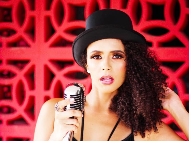 A cantora Inamara vem ganhando destaque pelo potencial vocal e carisma