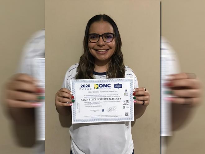 Layza Luiza Oliveira Alacoque também recebeu menção honrosa na ONC