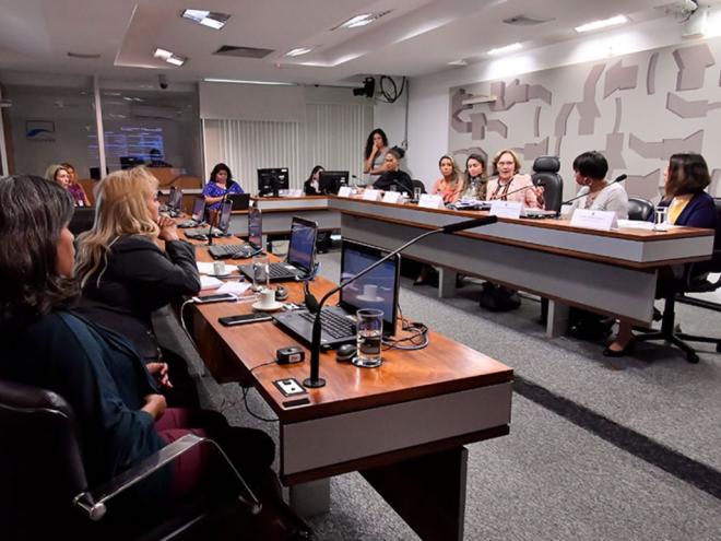 Ao destacarem o aumento do número de feminicídios no Brasil, as debatedoras ouvidas pela Comissão Mista de Combate à Violência Contra a Mulher em audiência pública cobraram políticas públicas  mais amplas de proteção às mulheres