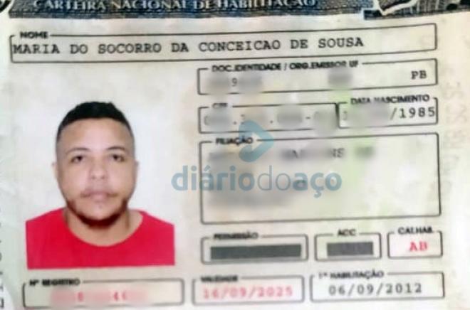 Jota se identificava oficialmente como Maria do Socorro, mas este nome seria de sua irmã