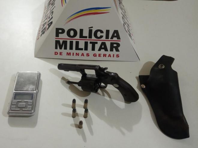 Esse revólver é a quarta arma apreendida com grupo envolvido com delitos 